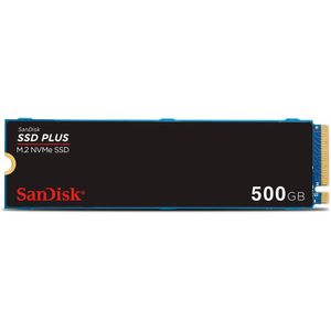 SanDisk 500GB SSD PLUS M.2 NVMe PCIe 3.0 - Almacenamiento Rápido y Eficiente para Windows 10 y Poste