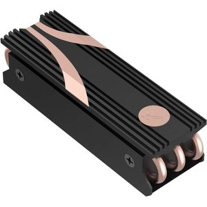 Sabrent M.2 2280 SSD Rocket Heatsink (Negro) - Disipador de Calor para Unidades de Estado Sólido M.2