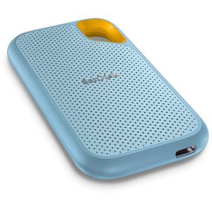 SanDisk 1TB Extreme Portable SSD V2 (Azul  ) - Capacidad Total de 1TB, USB-C 3.2 Gen 2, Velocida