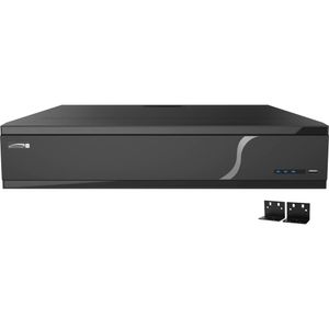 NVR de 128 Canales 8MP Speco Technologies N128NR con HDD de 16TB - Soporta hasta 128 Cámaras, Resolu