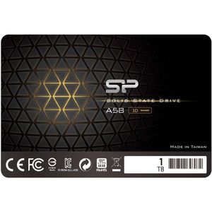 Silicon Power 1TB Ace A58 SSD Interno SATA III 2.5" - 500 MB/s Lectura, 450 MB/s Escritura, 3D NAND,