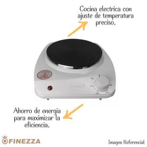 Cocina Electrica Finezza de 1 Hornilla FZ-202D3B