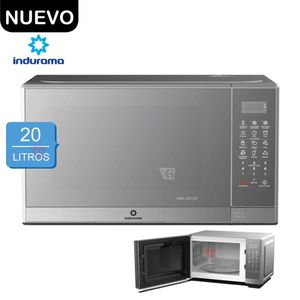 Combo Indurama Refrigeradoras Croma RI-289D y Hrono Microondas MWI-20TCRP