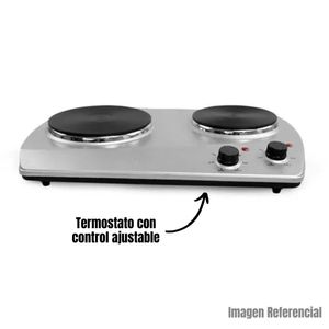 Cocina Electrica Finezza de 2 Hornillas FZ-203D3CH