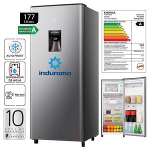 Combo Indurama Refrigeradoras Croma RI-289D y Hrono Microondas MWI-20TCRP