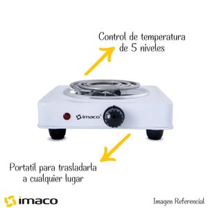 Cocina Electrica Imaco 1 de Hornilla HP1000