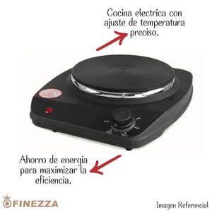 Cocina Electrica Finezza de 1 Hornilla FZ-202D3N