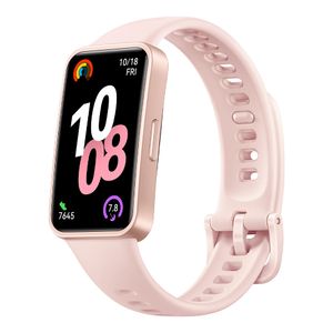 Smartband Huawei Band 10 pantalla AMOLED 1.47", resistente al agua 5ATM, batería hasta 14 días, rosado