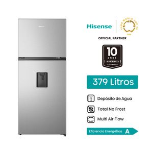Refrigeradora HISENSE 379L No Frost RT3N375NMCA Gris