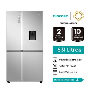 Refrigeradora HISENSE 631L No Frost RS5P668NMCA Gris