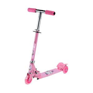 Scooter Infantil Rosa Niña con Luces