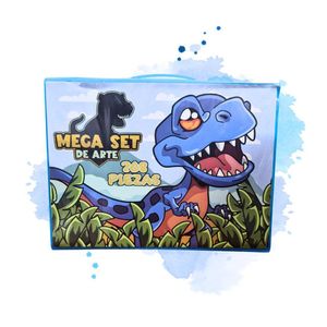 Pack Arte Escolar 2.0 Modelo Dino