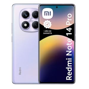 Celular XIAOMI Redmi Note 14 PRO 4G 256GB+8GB Aurora Purple