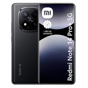 Celular XIAOMI Redmi Note 14 PRO PLUS (5G) 256GB+8GB Midnight Black