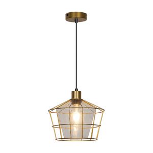 Lámpara Colgante Trendy Orange Cesta E27 Oro