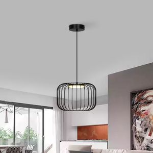 Lámpara Colgante Trendy/Led Orange Ancho 15W Negro