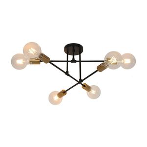 Lámpara Colgante Trendy Orange Eva E27 Negro/Oro