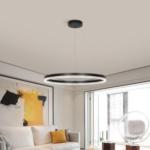 Lámpara Colgante Led Orange Gemma 35W Negro