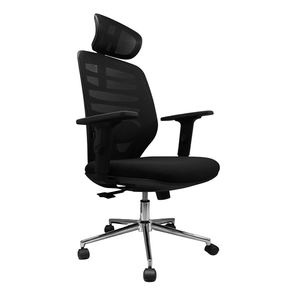 Silla Giratoria Ergonómica Nicole H Colors Black Decorplas Brazos Regulables
