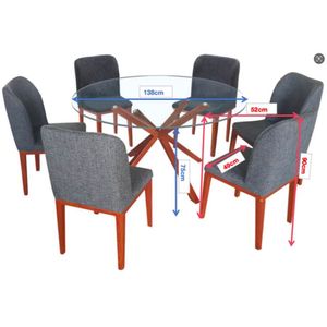 Juego de Comedor Lugo 6 Sillas