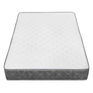 Dormitorio Acqua 2 Plazas + Velador Turin Beige + Respaldo