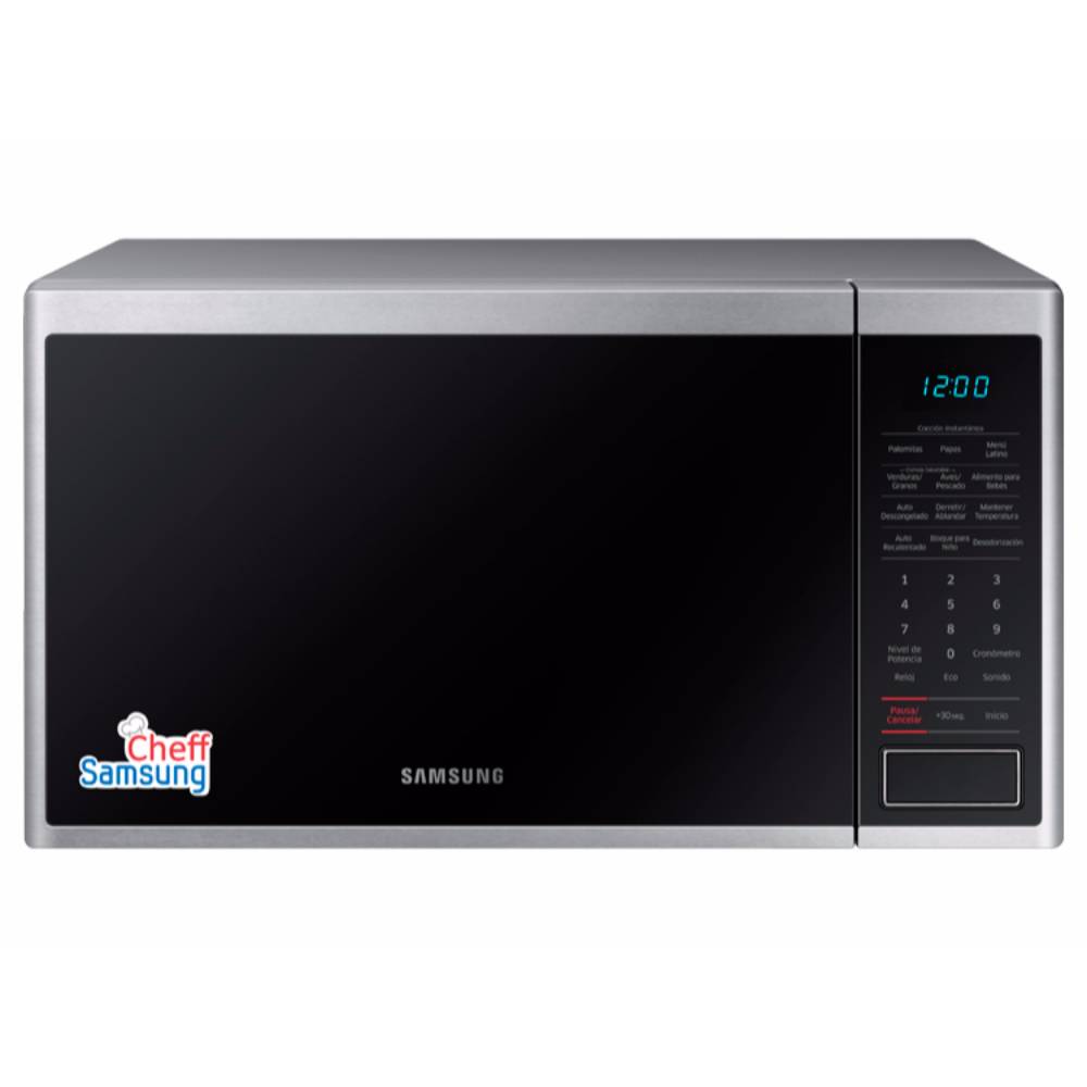 Microondas Samsung MS23J5133AT 23L Inox - Real Plaza