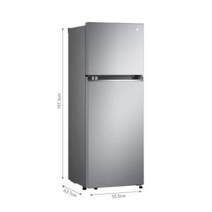 Refrigeradora LG Top Freezer con Door Cooling  241L - GT24BPP