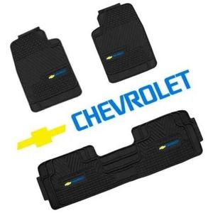 Pisos CHEVROLET de 3Piezas IMPERMEABLE para Auto y Camioneta