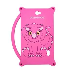Tablet Para Niñas ADVANCE Prime 7 Pulgadas 2GB RAM 32GB ROM TR6955 + CASE DINO ROSA