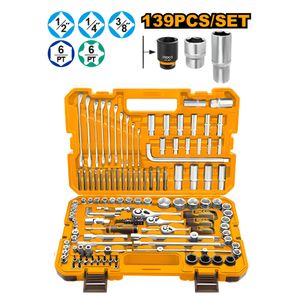 Set 139 Piezas de Herramientas Combinadas Ingco HKTHP21391