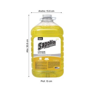 Lavavajilla líquida Sapolio Limón 5 litros