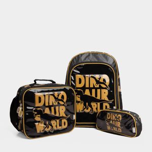 Pack Escolar R18 para Niños Dinosaurio