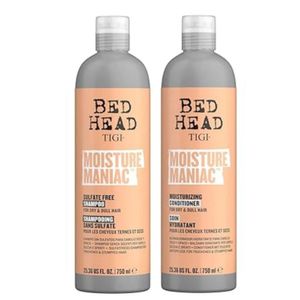 Set Duo Shampoo 750 ml y Acondicionador 750 ml TIGI Bed Head Moisture Maniac
