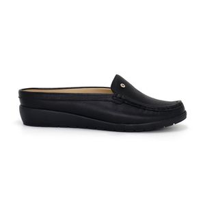 Zapato Zueco  Cuero Mujer Par&ss  KA24Q4-MUNYA Negro