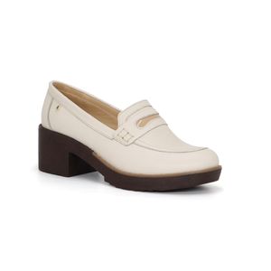 Zapato Casual Cuero Mujer Par&ss  KA24Q4-GHALI  Hueso