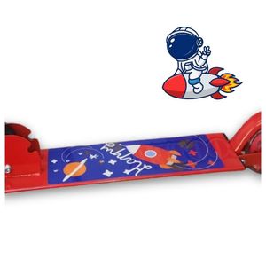 Scooter Infantil Rojo Niño con Luces
