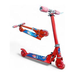 Scooter Infantil Rojo Niño con Luces