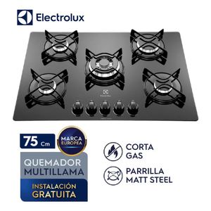 Combo ELECTROLUX  Cocina Empotrable 75 CM ETGZ30T0EPUB + Campana Decorativa 90 CM EJWB362TDIS