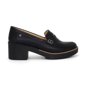 Zapato Casual Cuero Mujer Par&ss  KA24Q4-GHALI  Negro