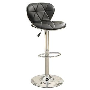 Banco de Bar Argento Cromado color Negro TU MESITA