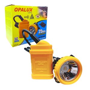 Linterna Minero Kj4.2lm Opalux 25hrs Con Cargador