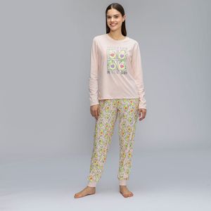 Pack Pijama Mamá Manga Larga Avocado Plush Hypnotic