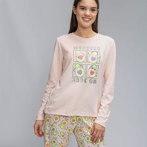 Pack Pijama Mamá Manga Larga Avocado Plush Hypnotic