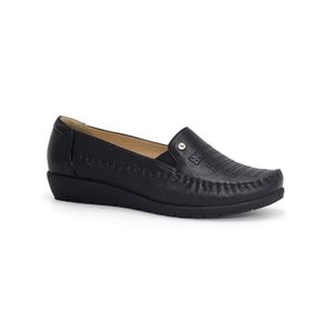 Mocasin  Casual Cuero Mujer Par&ss KA25Q1-E002 Negro