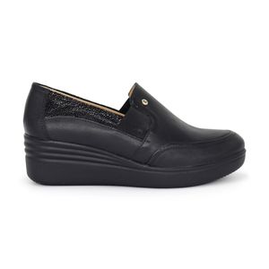 Zapato Casual Cuero Mujer Par&ss KA25Q1-Pax Negro