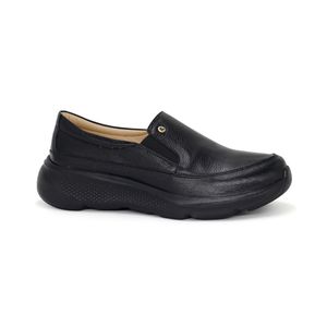 Mocasin Casual Cuero Mujer Par&ss KA25Q1.AIRA Negro