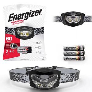 Linterna Frontal ENERGIZER 60 Lumenes 2 modos 20 mts