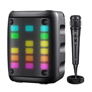 Parlante Bluetooth Eversound Equalizer 3″ – EV 5003 con Micrófono Alámbrico