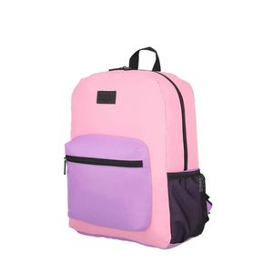 Triple pack Mochila Urbana + Lonchera + Estuche Violeta