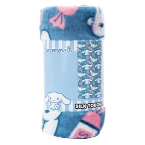 Manta Polar Cinnamoroll Sanrio 101x127 cm. - Celeste